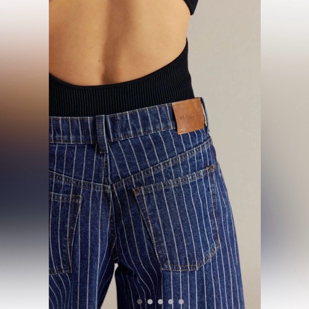 NWT We The Free High Top Wide Crop Jeans ~Bittersweet Blue~ - Picture 2 of 4